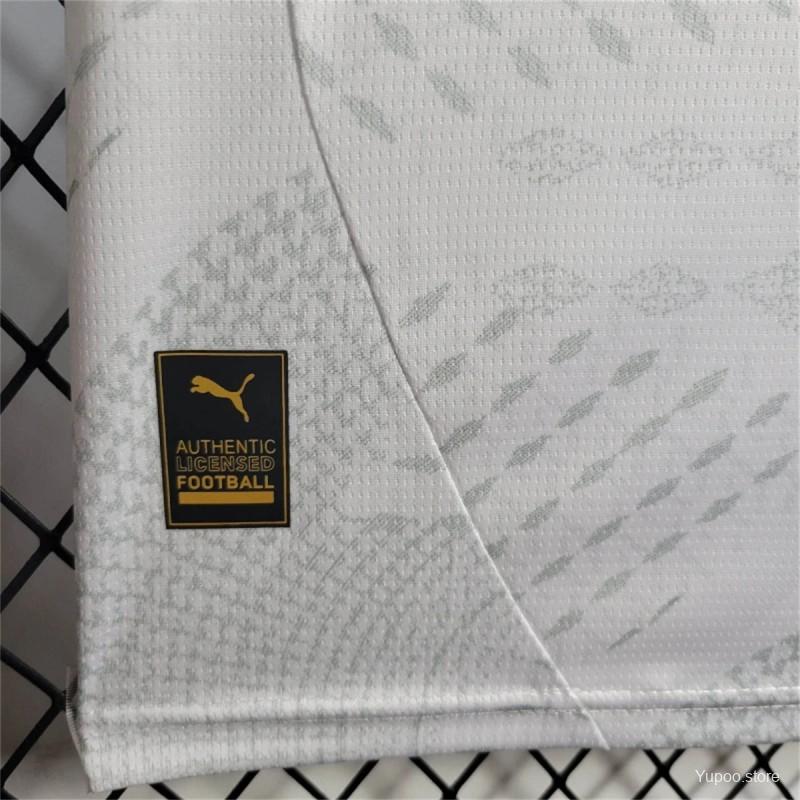 Camisola Egipto 2024 Alternativa Branca Versão Adepto