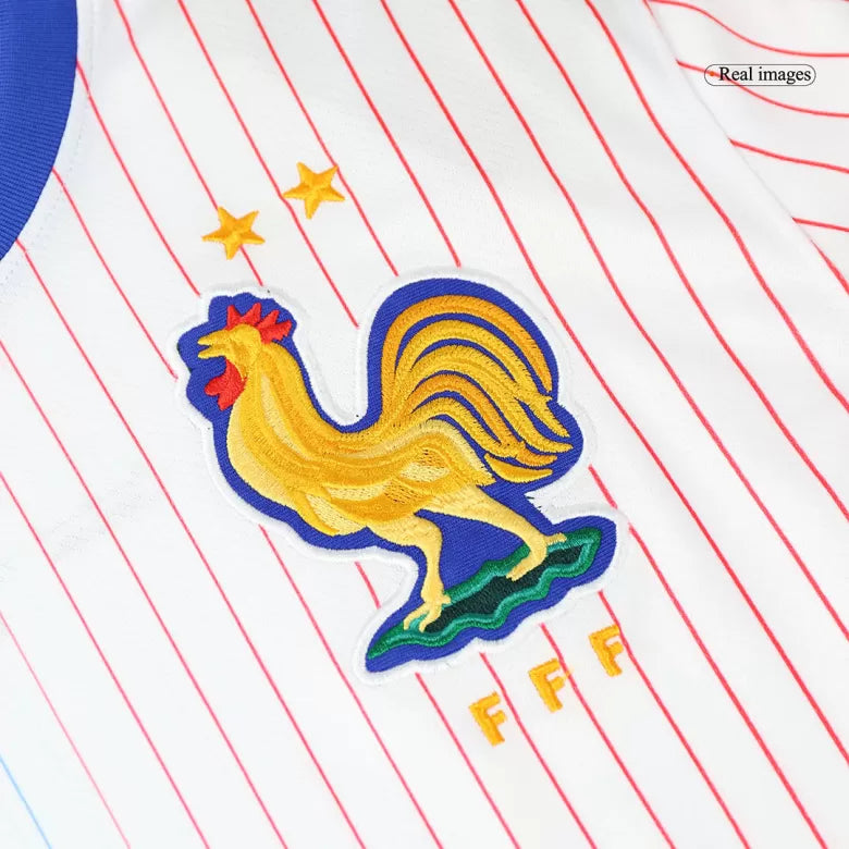 Camisola França 2024 Alternativa Branca Versão Adepto