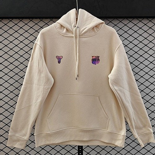 Hoodie FC Barcelona 2026-27 Creme