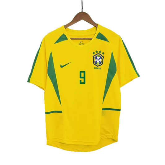 Camisola Brasil 2002 Principal RONALDO #9