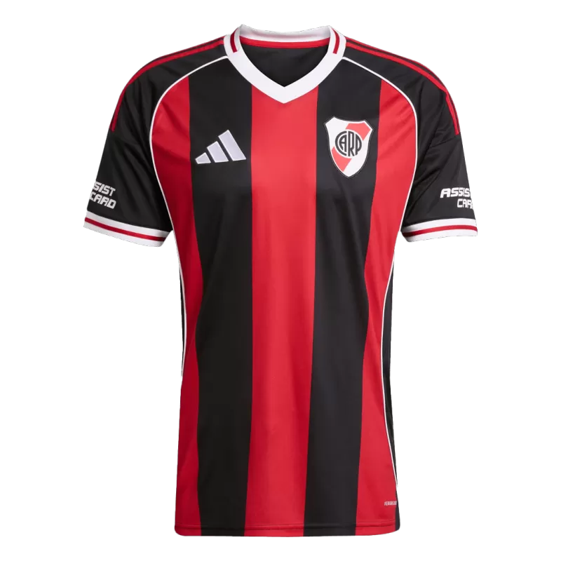 Camisola CA River Plate 2025-26 Alternativa Preta Versão Adepto
