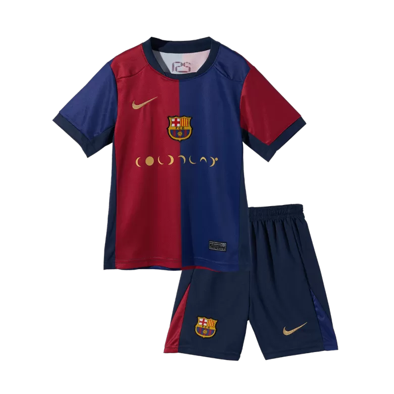 Kit Criança FC Barcelona 2024-25 Edição Coldplay