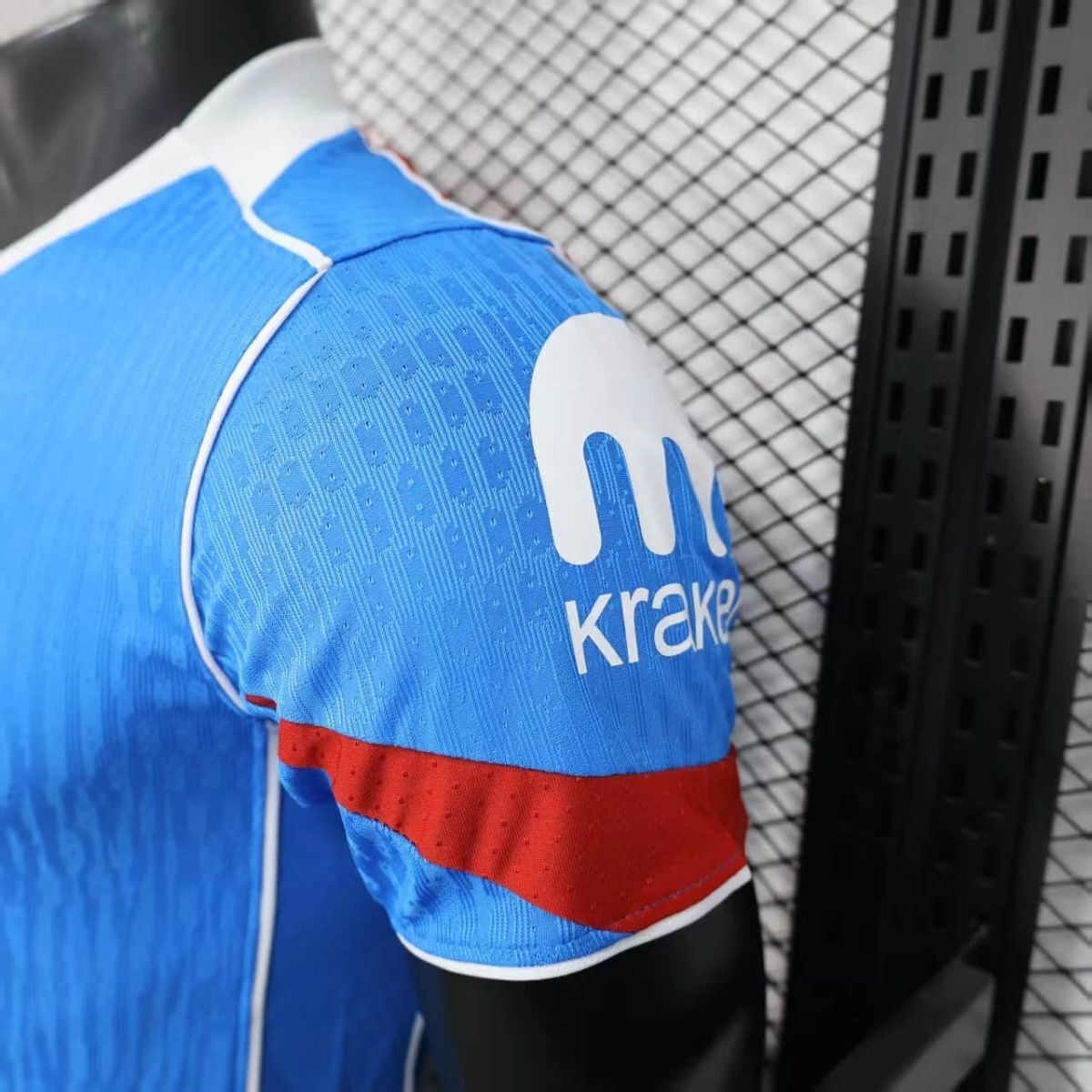 Camisola Atletico Madrid 2025-26 Alternativa Azul Claro Versão Jogador