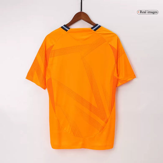 Camisola Real Madrid CF 2024-25 Alternativa Laranja Versão Adepto