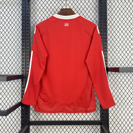 Camisola Manga Comprida SC Internacional Lisa 2025-26 Principal Versão Adepto