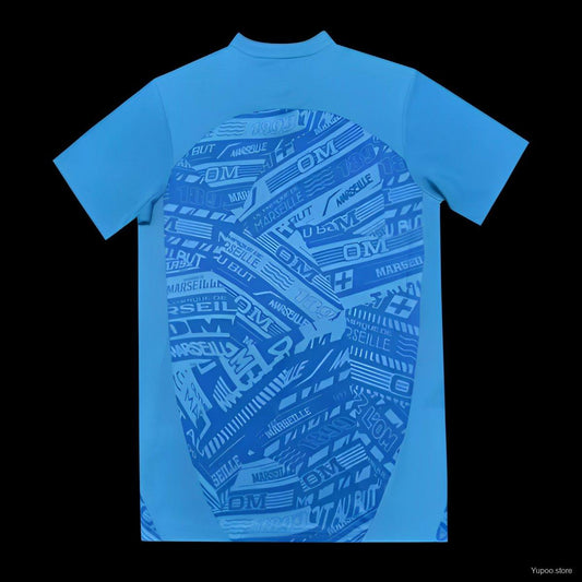 Camisola Olympique Marselha 2024-25 Pre-Match Versão Adepto