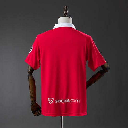 Camisola Sevilha FC 2025-26 Alternativa Vermelha Versão Adepto
