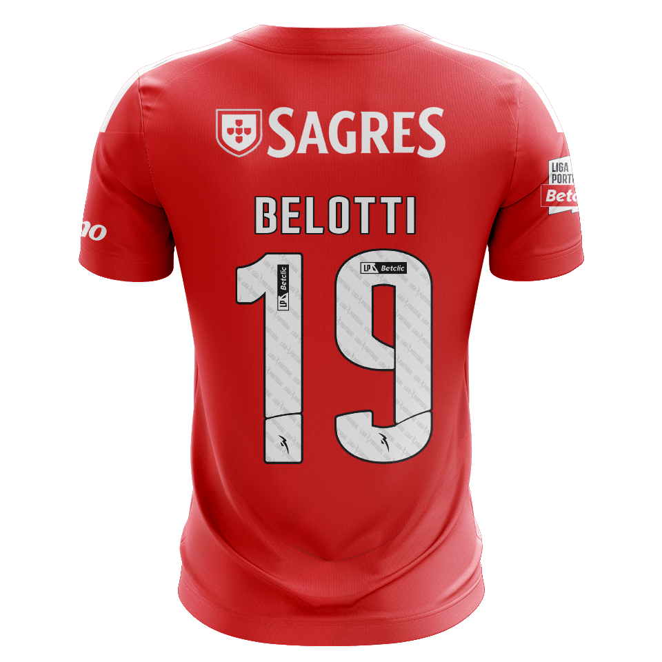 Camisola S.L.B. 2024-25 Principal Versão Adepto BELOTTI #19
