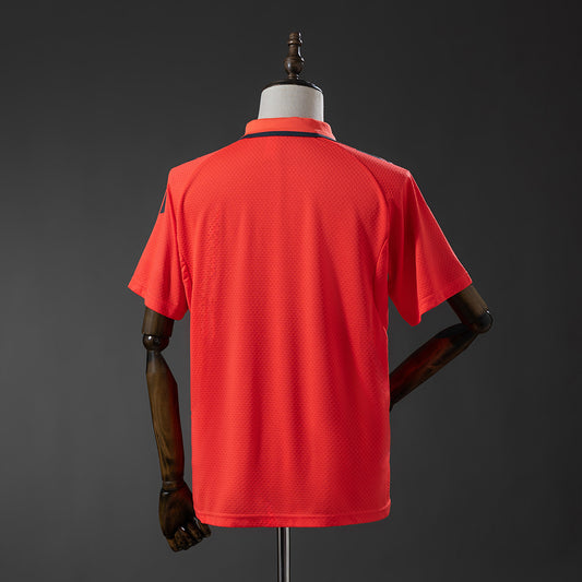 Polo FC Bayern Munique 2025-26 Vermelho