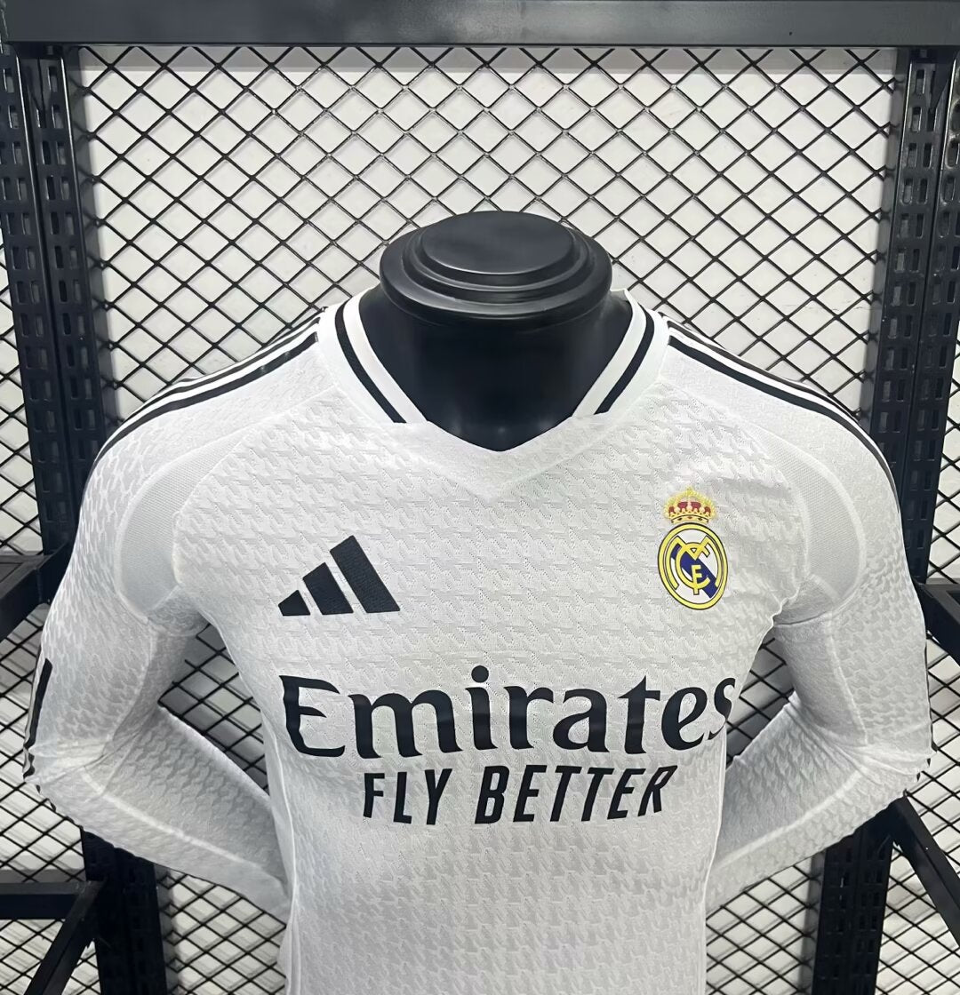Camisola Manga Comprida Real Madrid CF 2024-25 Principal Versão Jogador