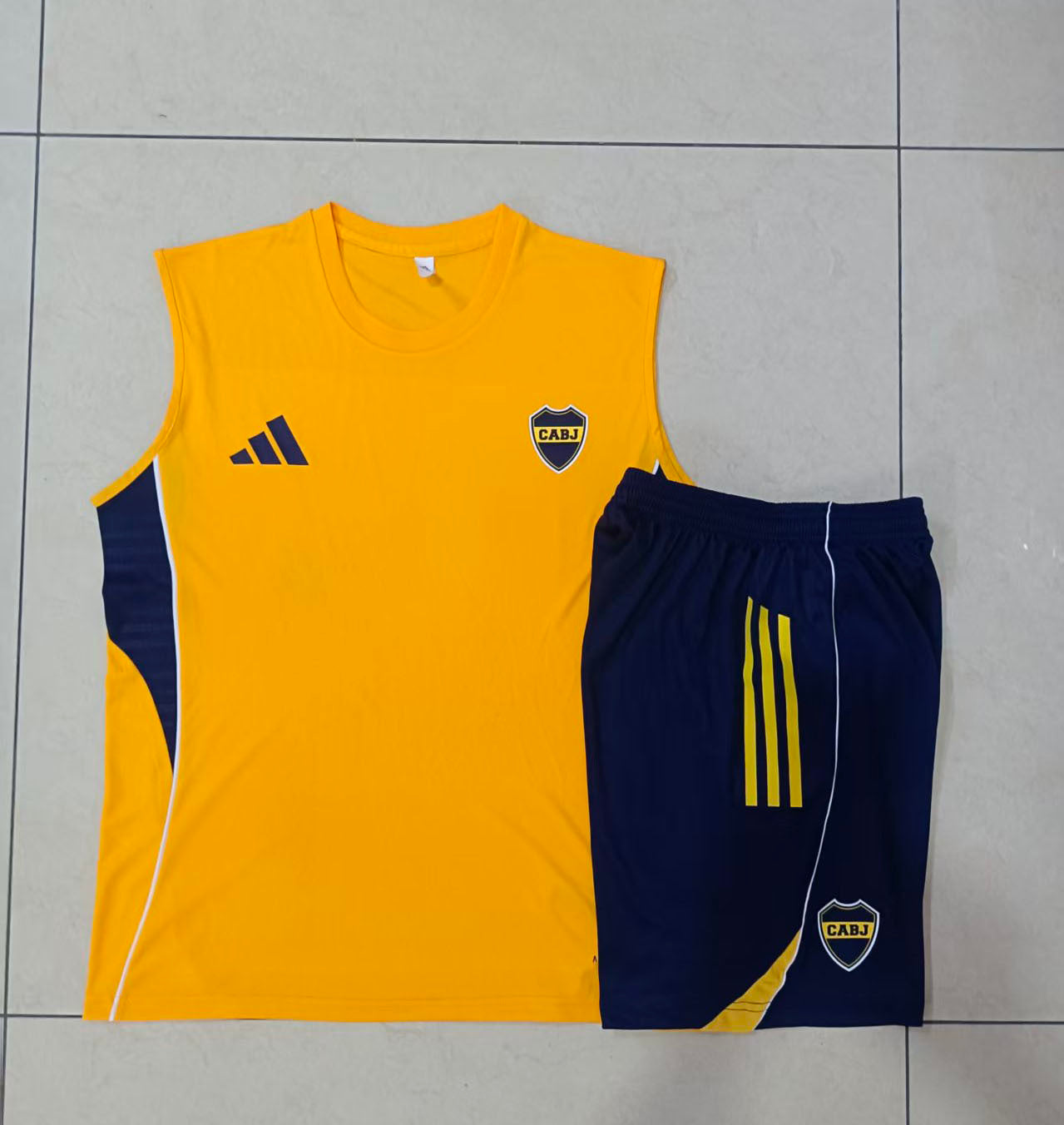 Kit Treino Manga Cava CA Boca Juniors 2025-26