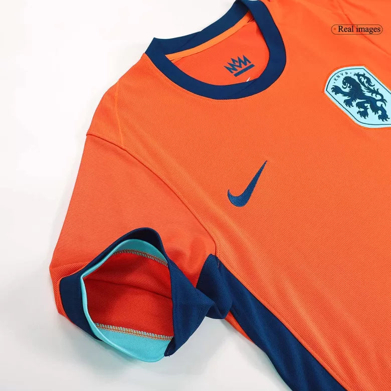Camisola Paises Baixos 2024 Principal Versão Adepto