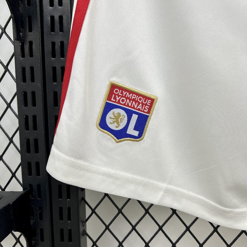 Calções Olympique Lyon 2025-26 Principal