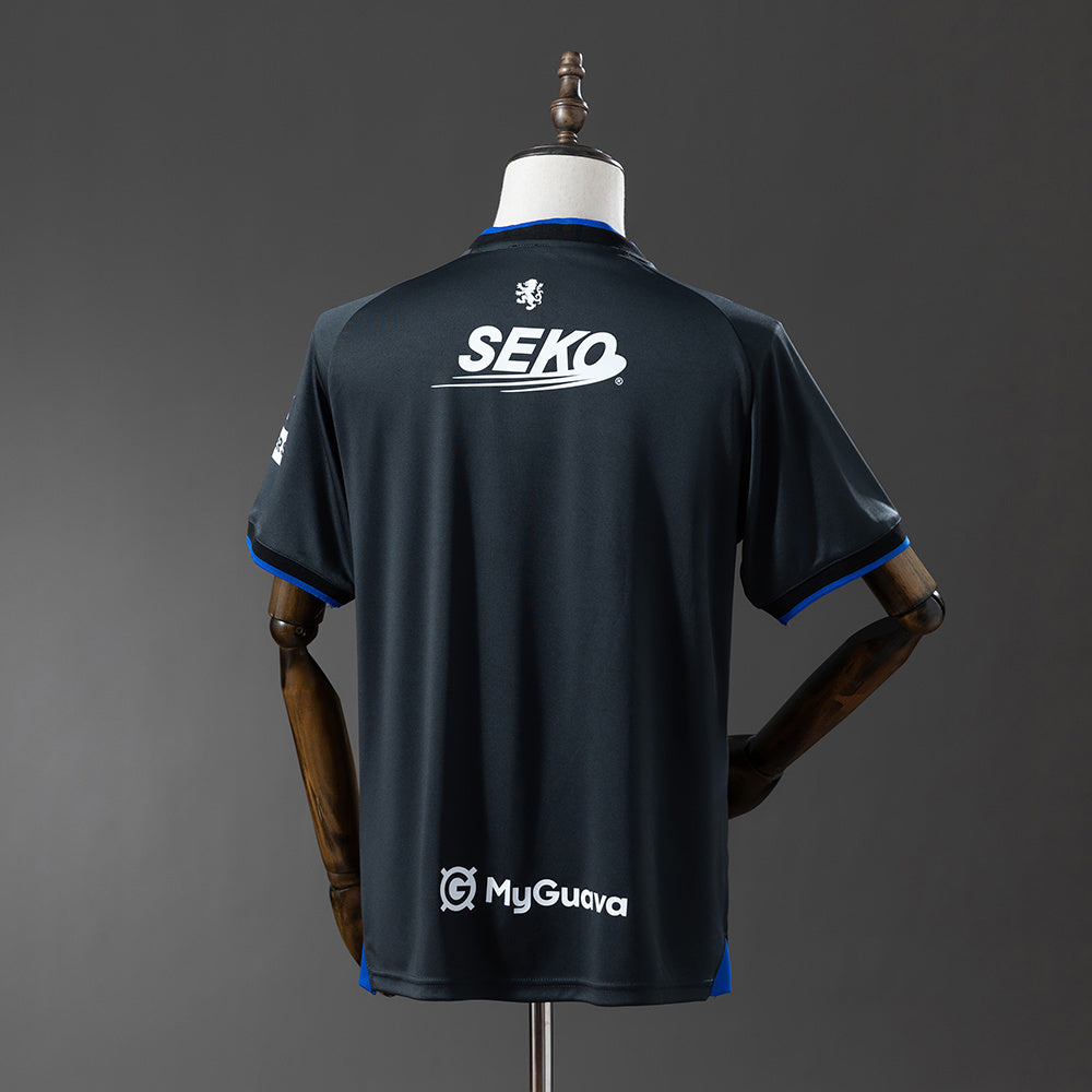 Camisola Rangers FC 2025-26 Alternativa Vermelha Versão Adepto