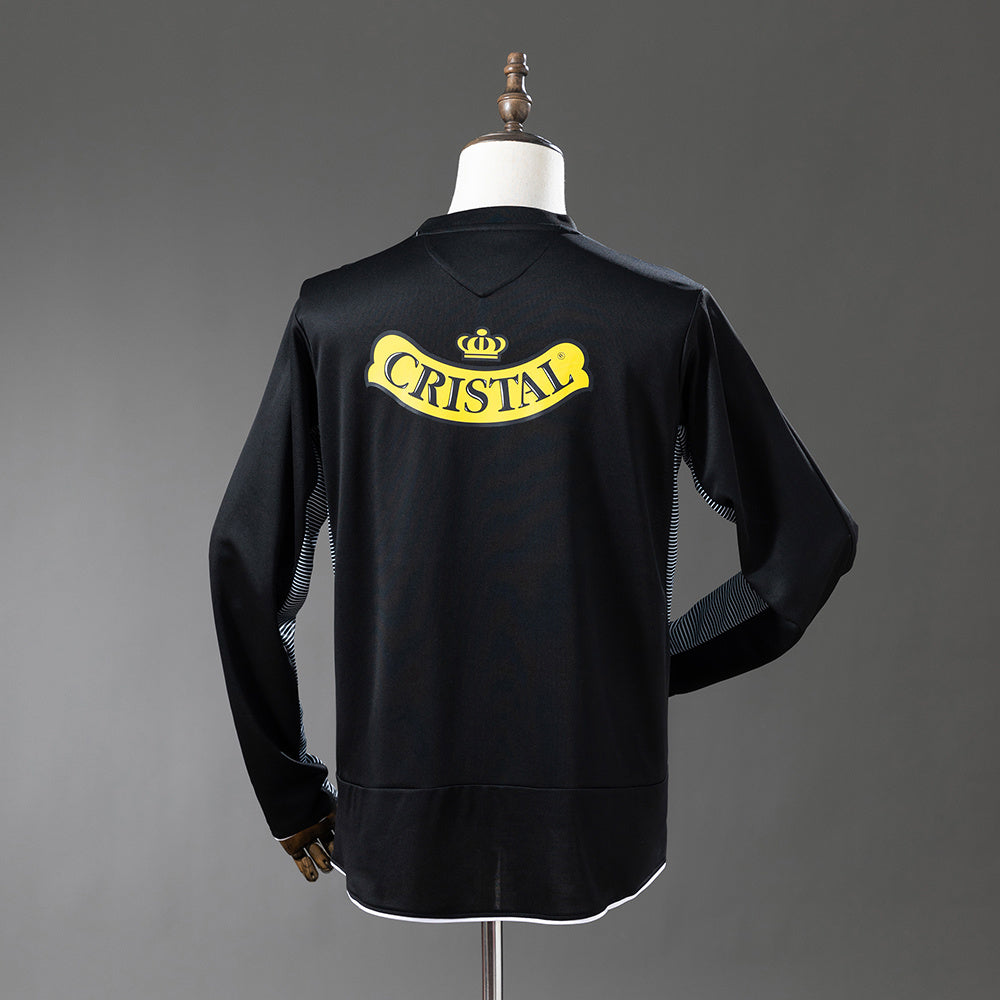 Camisola Manga Comprida CSD Colo Colo 2006-07 Alternativa Preta Versão Adepto