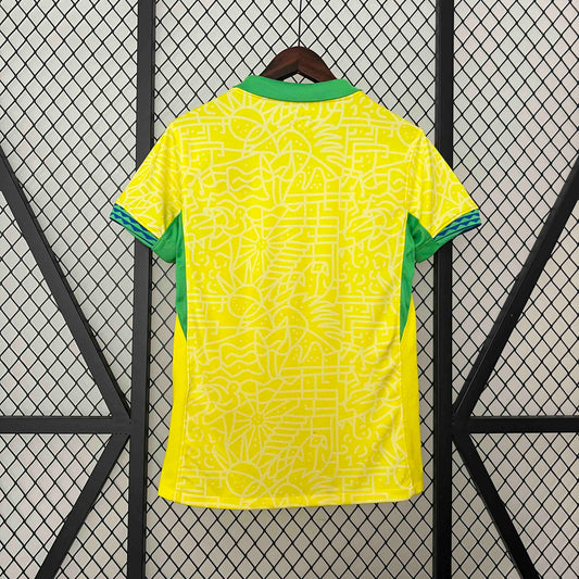 Camisola Brasil 2024 Principal Versão Mulher