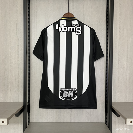 Camisola Atlético-MG 2025-26 Principal Versão Adepto Todos Patrocinadores