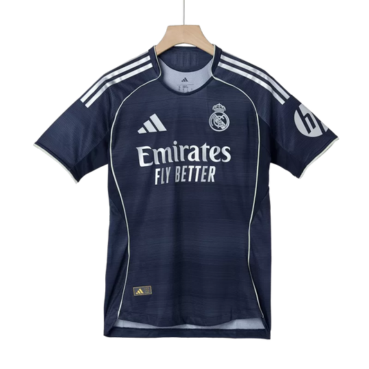 Camisola Real Madrid CF 2025-26 Alternativa Azul Escura Versão Adepto CAMAVINGA #6