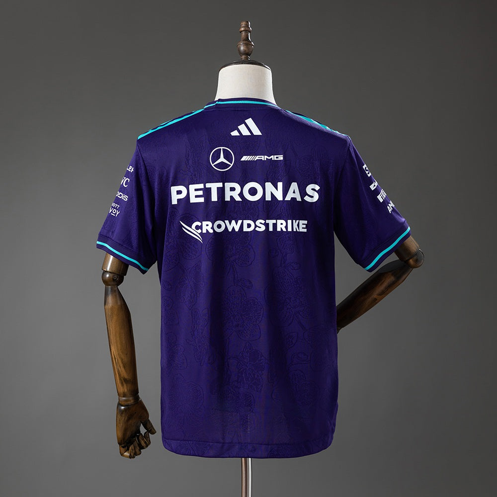Camisola F1 Mercedes-AMG 2026 Roxa