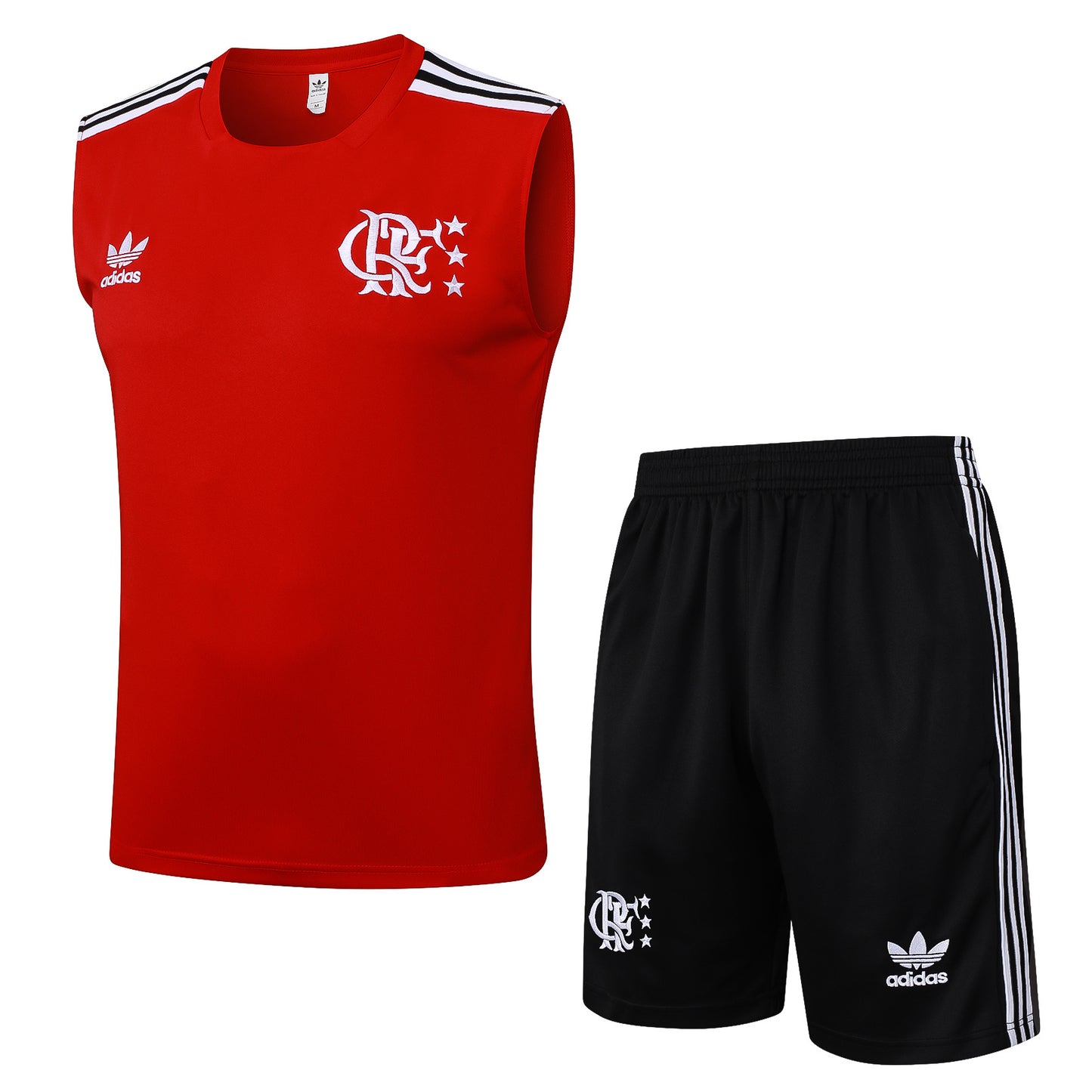 Kit Treino Manga Cava CR Flamengo 2025-26
