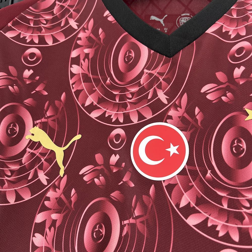 Camisola Galatasaray 2025-26 Alternativa Vermelha Versão Adepto