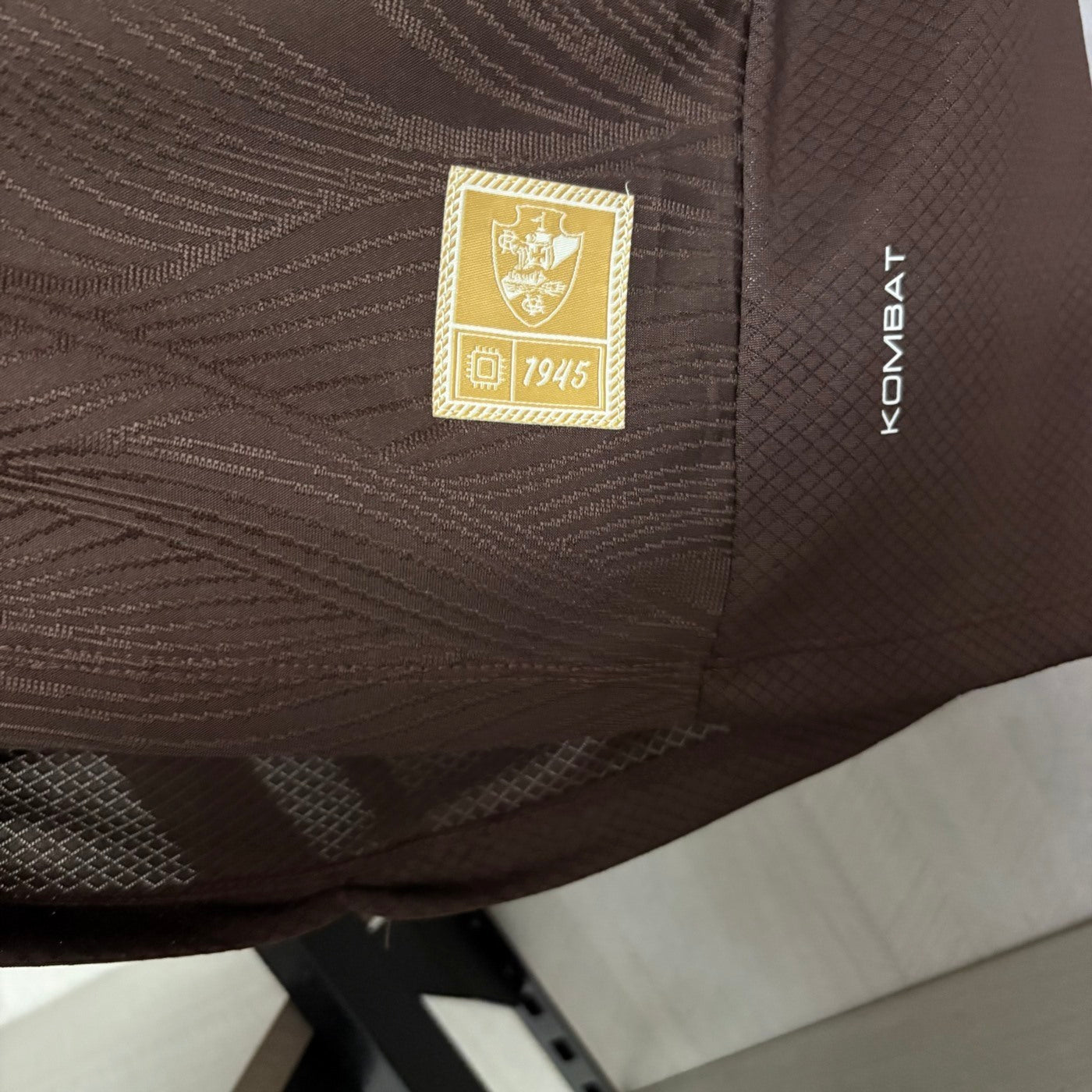 Camisola Vasco da Gama 2025-26 Alternativa Vermelha Lisa Versão Adepto