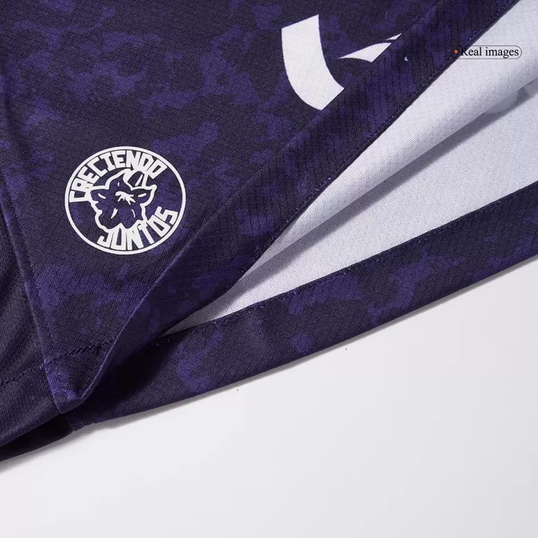 Camisola UNAM Pumas 2024-25 Alternativa Azul Versão Adepto