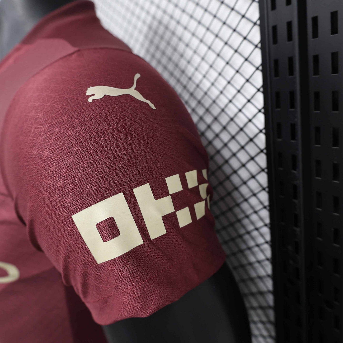 Camisola MCI 2024-25 Alternativa Vermelha Versão Jogador