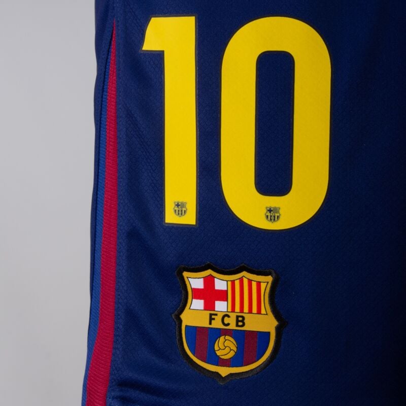 Calções FC Barcelona 2025-26 Principal #10 (Lamine Yamal)