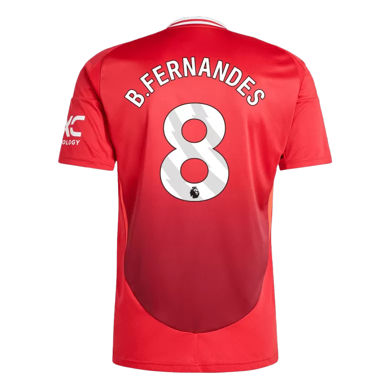 Camisola M-United 2024-25 Principal Versão Adepto B.FERNANDES #8