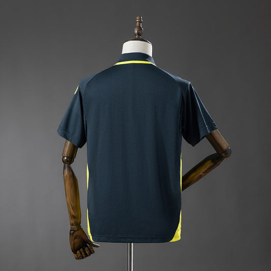 Polo Real Madrid CF 2025-26 Cinza Escuro