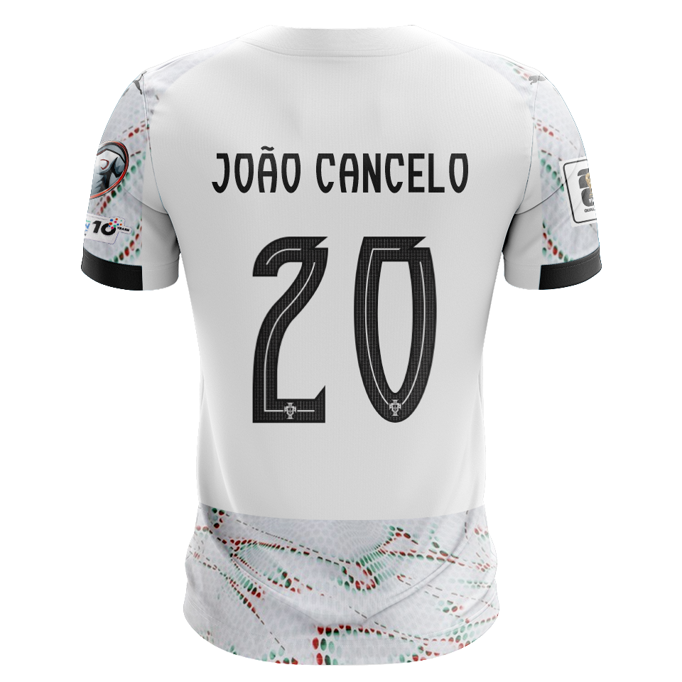 Camisola Portugal 2025 Alternativa Versão Adepto JOÃO CANCELO #20