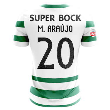 Camisola SCP 2025-26 Principal Versão Adepto M. ARAÚJO #20