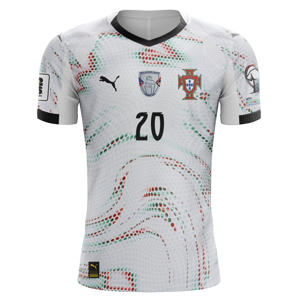 Camisola Portugal 2025 Alternativa Versão Adepto JOÃO CANCELO #20
