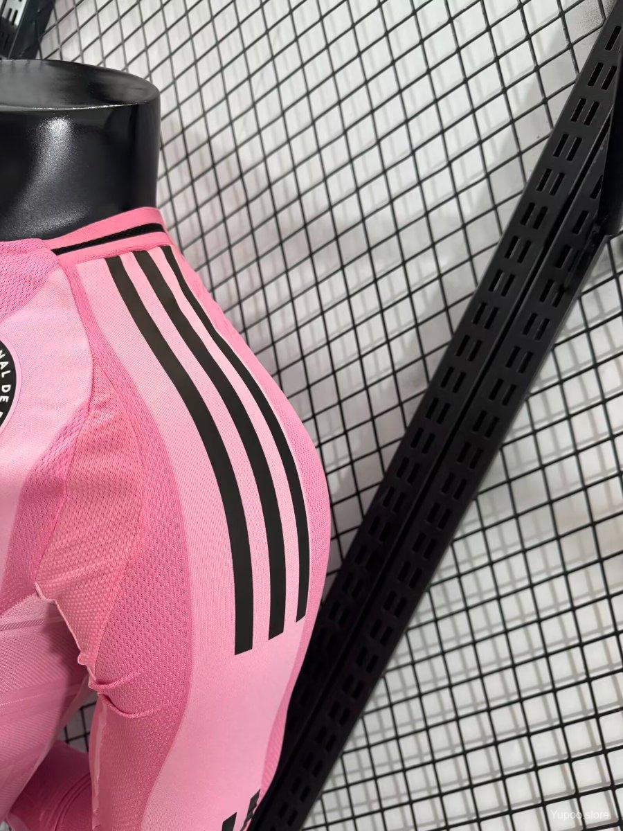 Camisola Manga Comprida Inter Miami CF 2025-26 Principal Versão Jogador