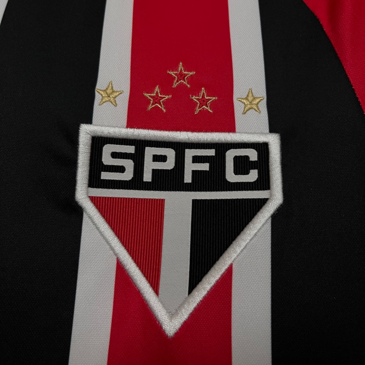 Camisola São Paulo FC 2025-26 Alternativa Riscas Versão Adepto