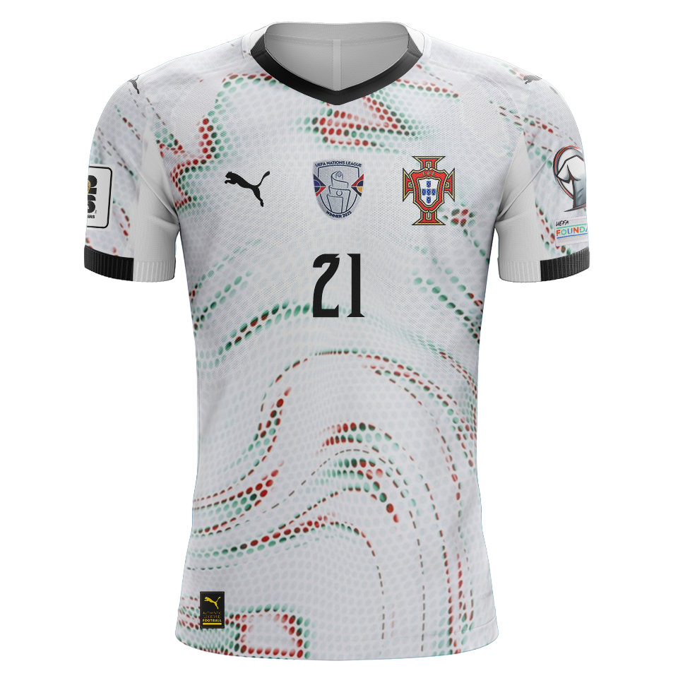 Camisola Portugal 2025 Alternativa Versão Adepto R. NEVES #21