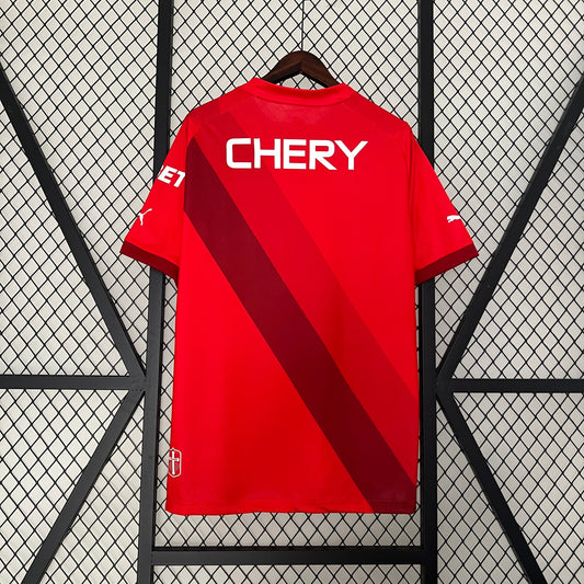 Camisola CD Universidad Católica 2024-25 Alternativa Vermelha Versão Adepto