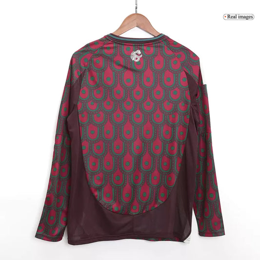 Camisola Manga Comprida Mexico 2024 Principal Versão Adepto