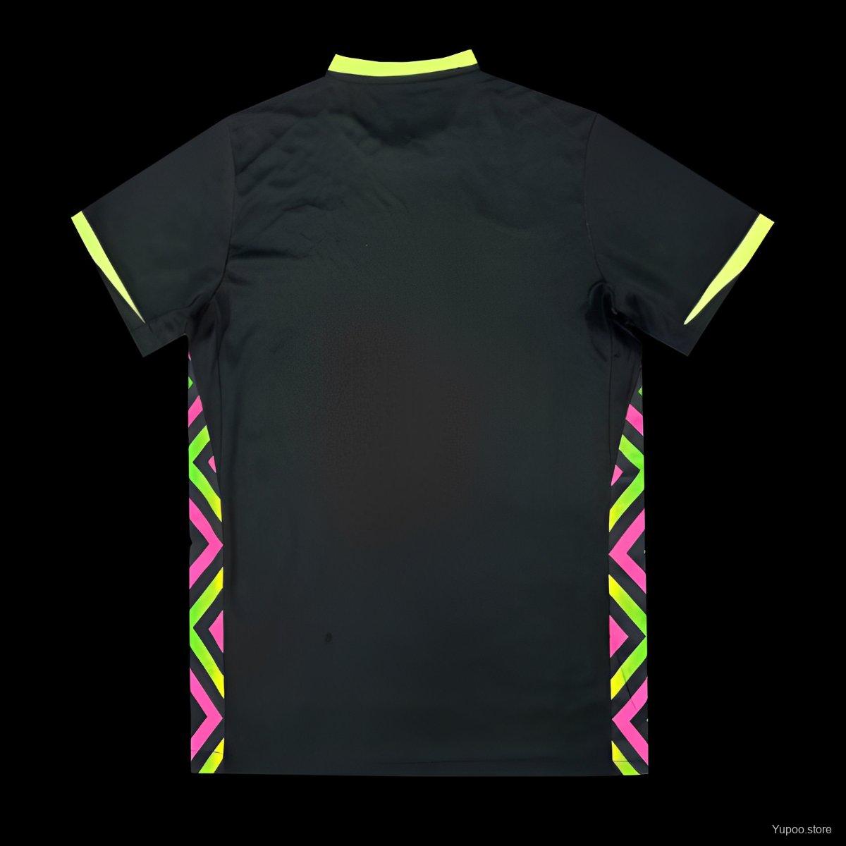 Camisola Australia 2025 Alternativa Preta Versão Adepto