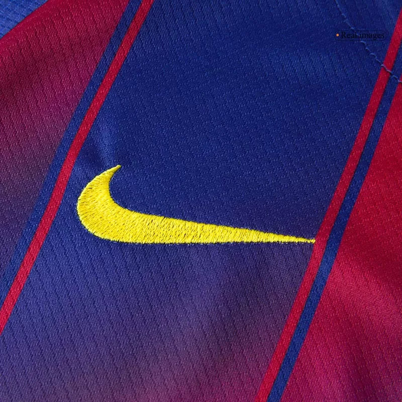 Kit Criança FC Barcelona 2025-26 Principal LAMINE YAMAL #10 (Entrega Imediata)