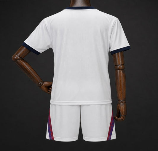 Kit Criança FC Paris Saint-Germain 2026-27 Alternativo Branco