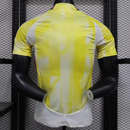 Camisola Juventus FC 2024-25 Alternativa Amarela Versão Jogador
