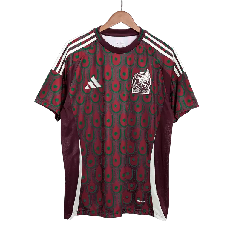 Camisola Mexico 2024 Principal Versão Adepto