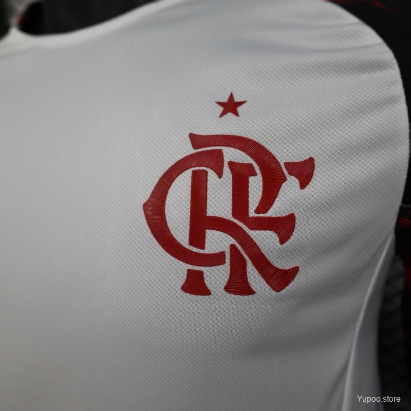 Camisola CR Flamengo 2025-26 Alternativa Branca Versão Jogador