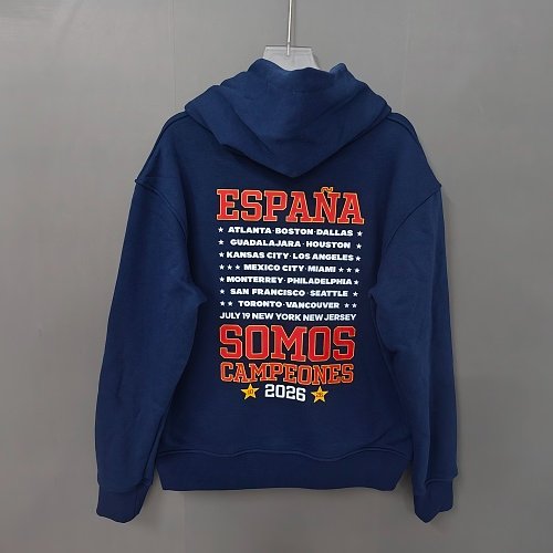 Hoodie Espanha 2026 Azul