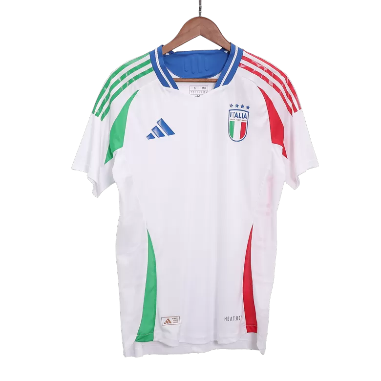 Camisola Italia 2024 Alternativa Branca Versão Adepto