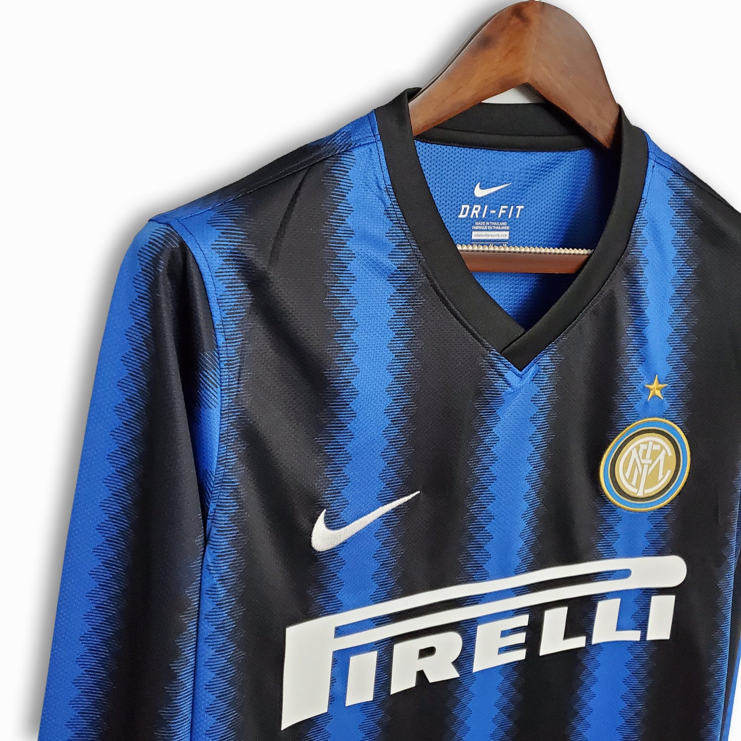 Camisola Manga Comprida Inter Milão 2010-11 Principal