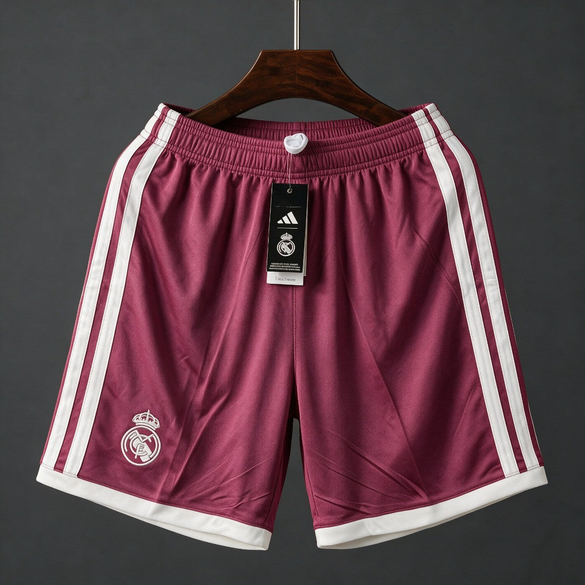 Calções Real Madrid CF 2026-27 Alternativos Vermelhos