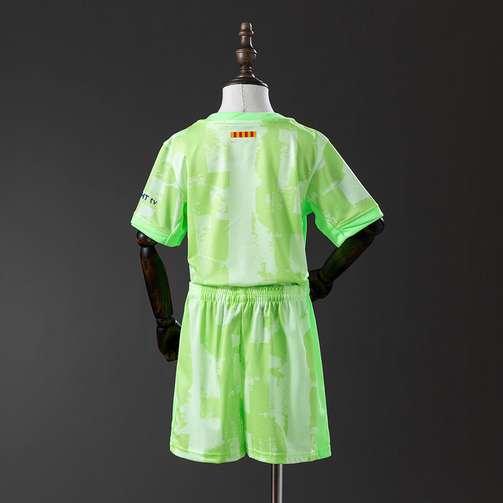 Kit Criança FC Barcelona 2024-25 Alternativo